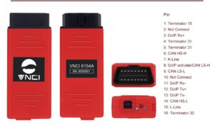 распиновка VNCI 6154