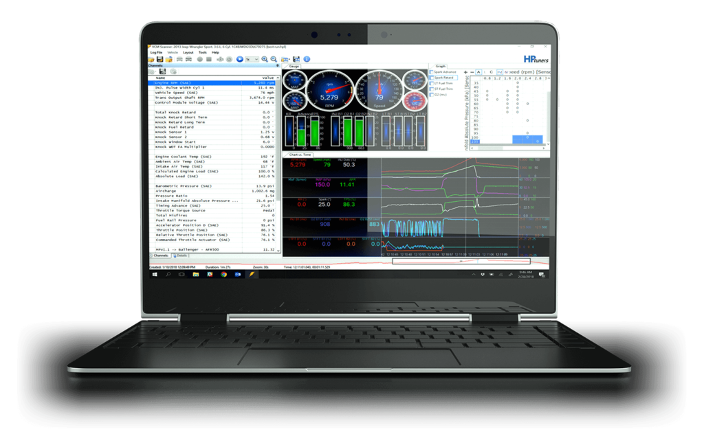 HP Tuners VCM сканер для диагностики